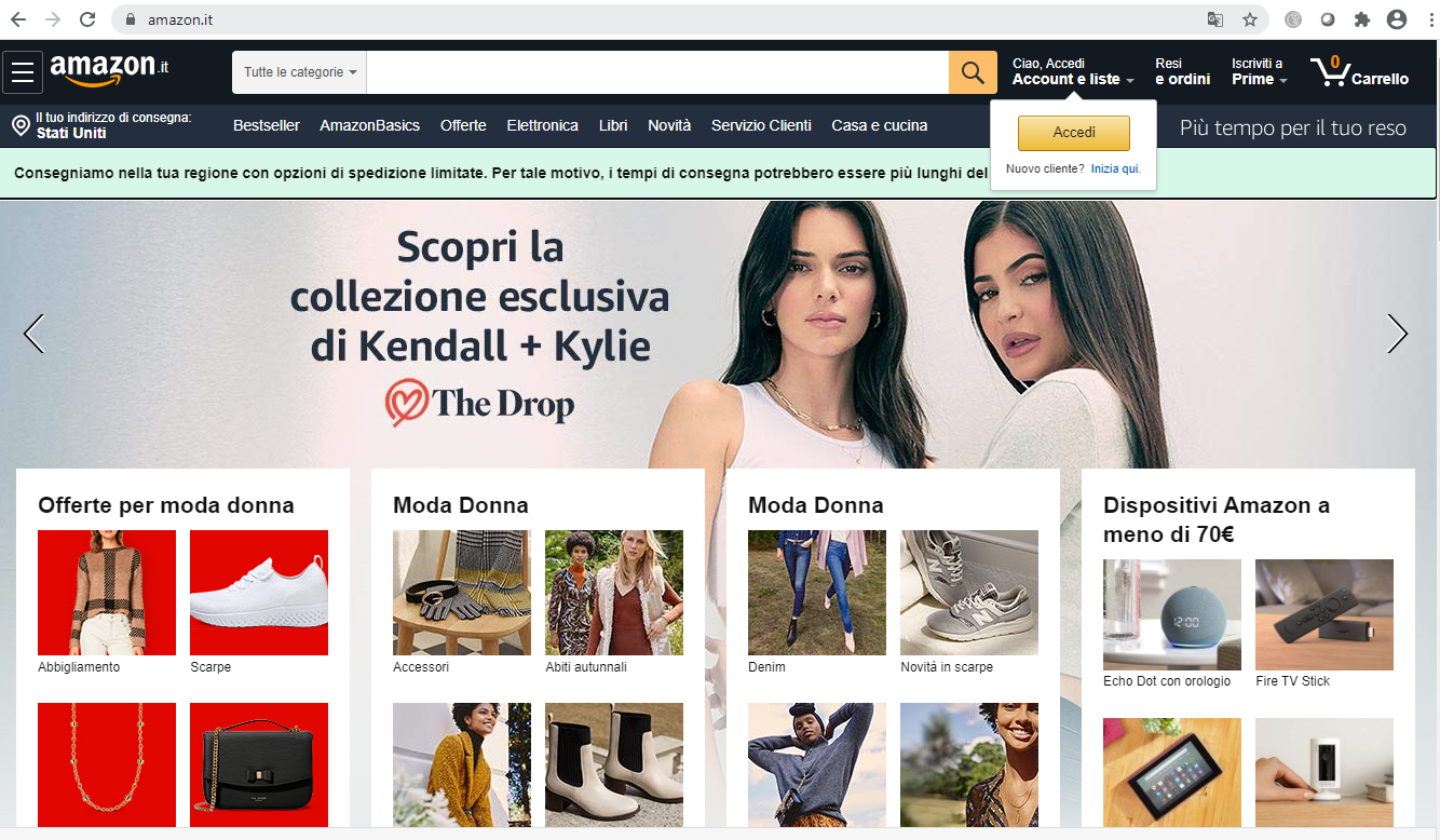 Abbigliamento clearance online amazon